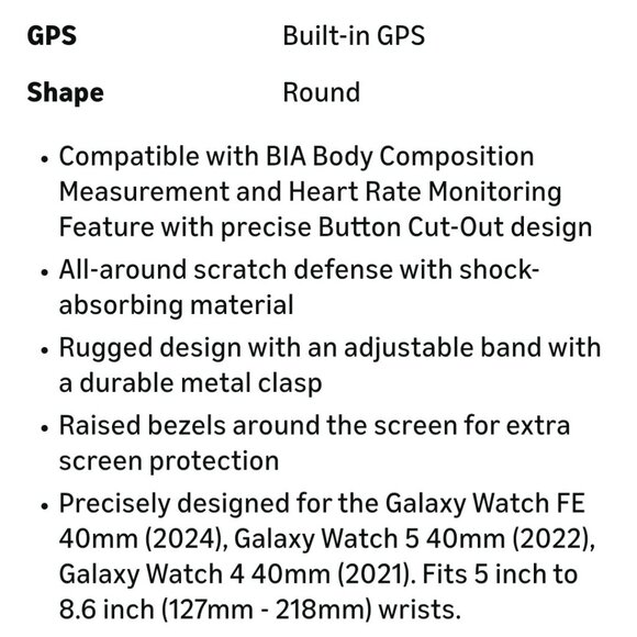 SAMSUNG GALAXY WATCH 4 40MM (2021) ACCESSORIES - Picture 9 of 12